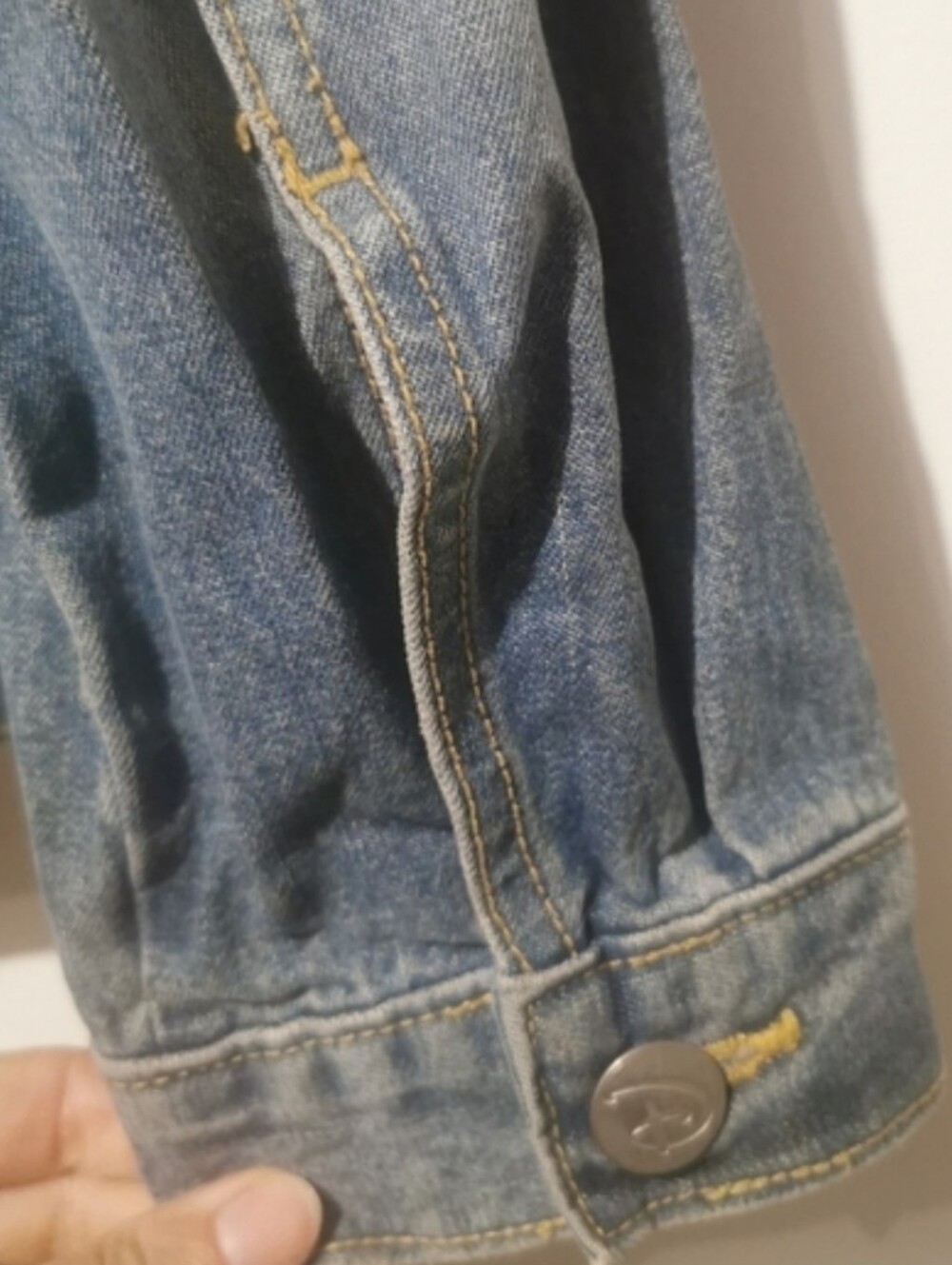 Nightmare Before Christmas Jack Skellington Denim Jacket Unisex Goth Emo Xl Dsny - Picture 6 of 9